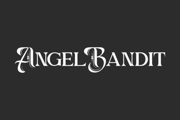 Angel Bandit: A Font with a Story to Tell
