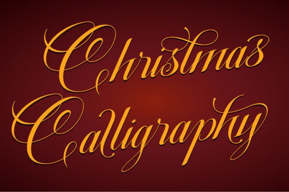 Christmas Calligraphy: A Designer's Guide to This Elegant Font