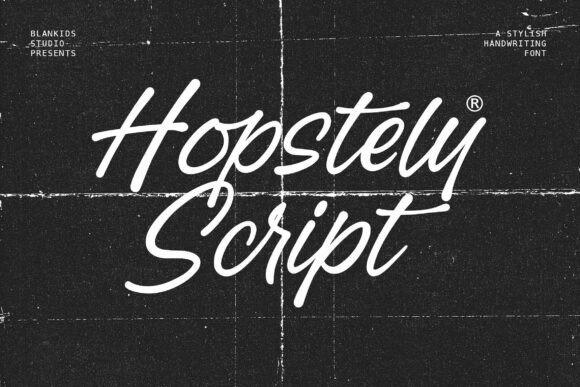 Discover Hopstely: The Modern Handwritten Font for Authentic Design