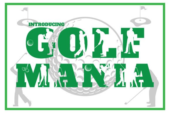 Golf Mania: The Playful Font That Brings Kids' Events to Life