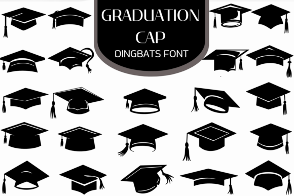 Graduation Cap: A Dingbat Font for Celebratory Design