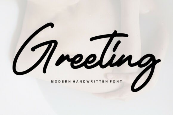 Greeting: A Handwritten Font for Elegant, Personal Design