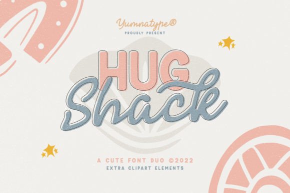 Hug Shack: The Joyful Font Duo for Creative Projects