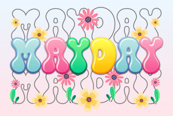 Mayday: The Exuberant Display Font for Cheerful Designs