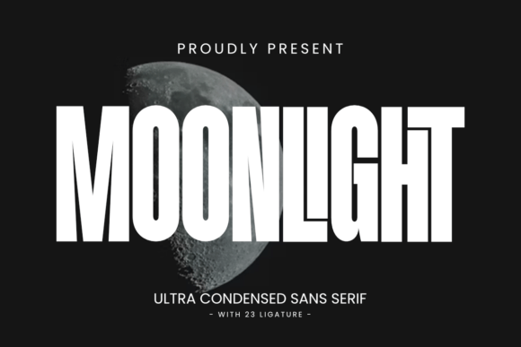 Moonlight Font: Bold, Modern Sans Serif for Creative Projects