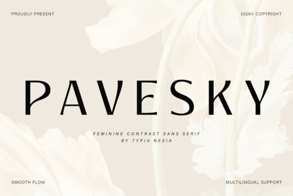 Pavesky: The Modern Luxury Sans Serif for Elegant Design