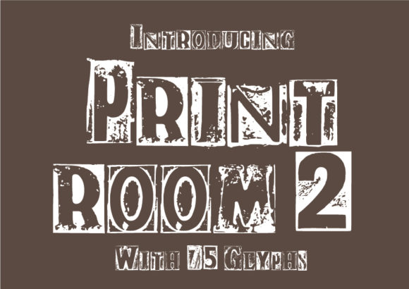 Print Room 2: The Vintage Font for Authentic Branding