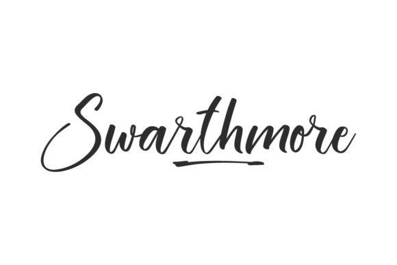 Swarthmore: A Fresh Take on the Handwritten Script Font