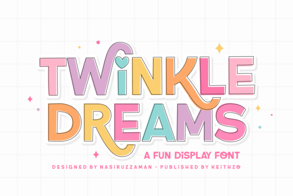 Twinkle Dreams: A Font for Playful and Whimsical Designs