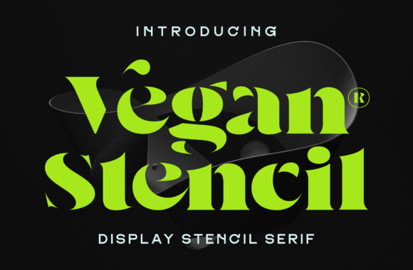 Vegan Typeface: The Bold Display Font for Modern Brands