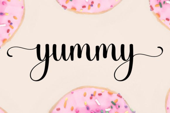 Yummy: The Handwritten Font for Authentic Design